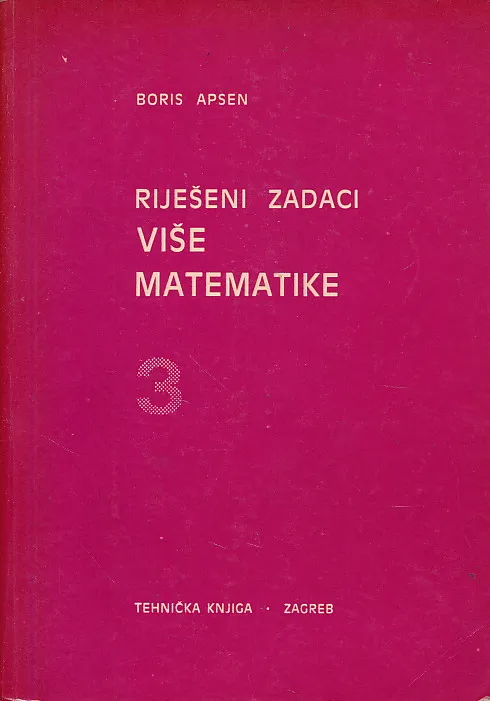 Riješeni zadaci više matematike 3