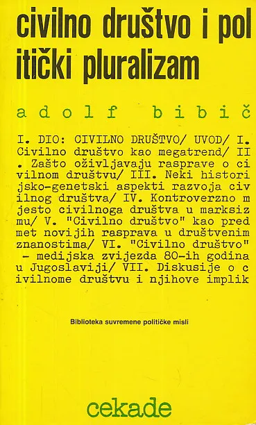 Civilno društvo i politički pluralizam