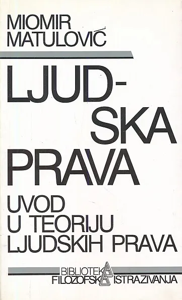 Ljudska prava - Uvod u teoriju ljudskih prava