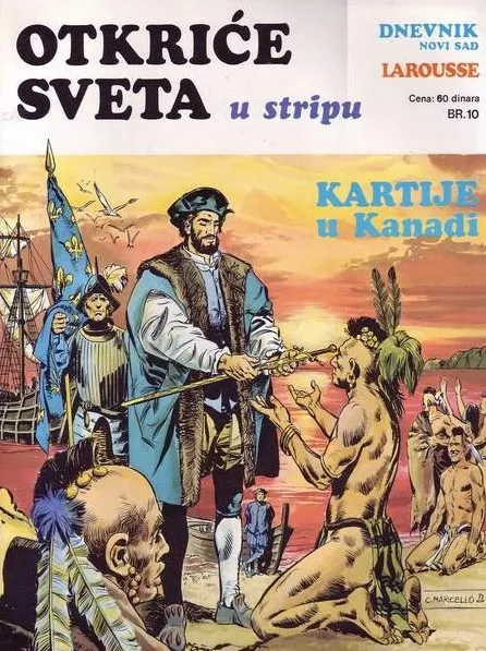 Otkriće sveta u stripu 10 - Kartije u Kanadi