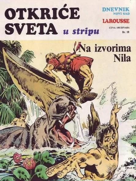 Otkriće sveta u stripu 18 - Na izvorima Nila