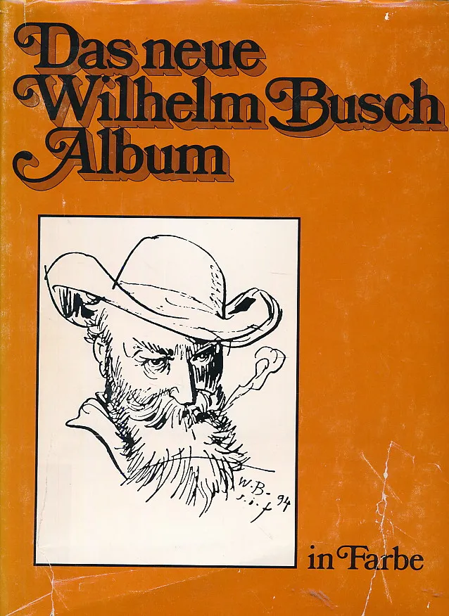 Das neue Wilhelm Busch Album in Farbe Englisch Verlag 1980