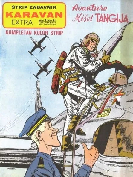 Strip zabavnik Karavan Extra br. 4 - Avanture Mišel Tangija