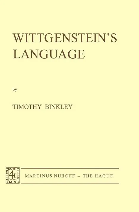 Wittgenstein's Language