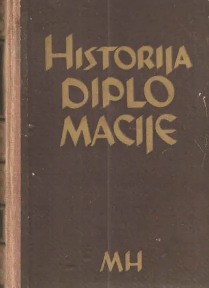 Historija diplomacije 1-3