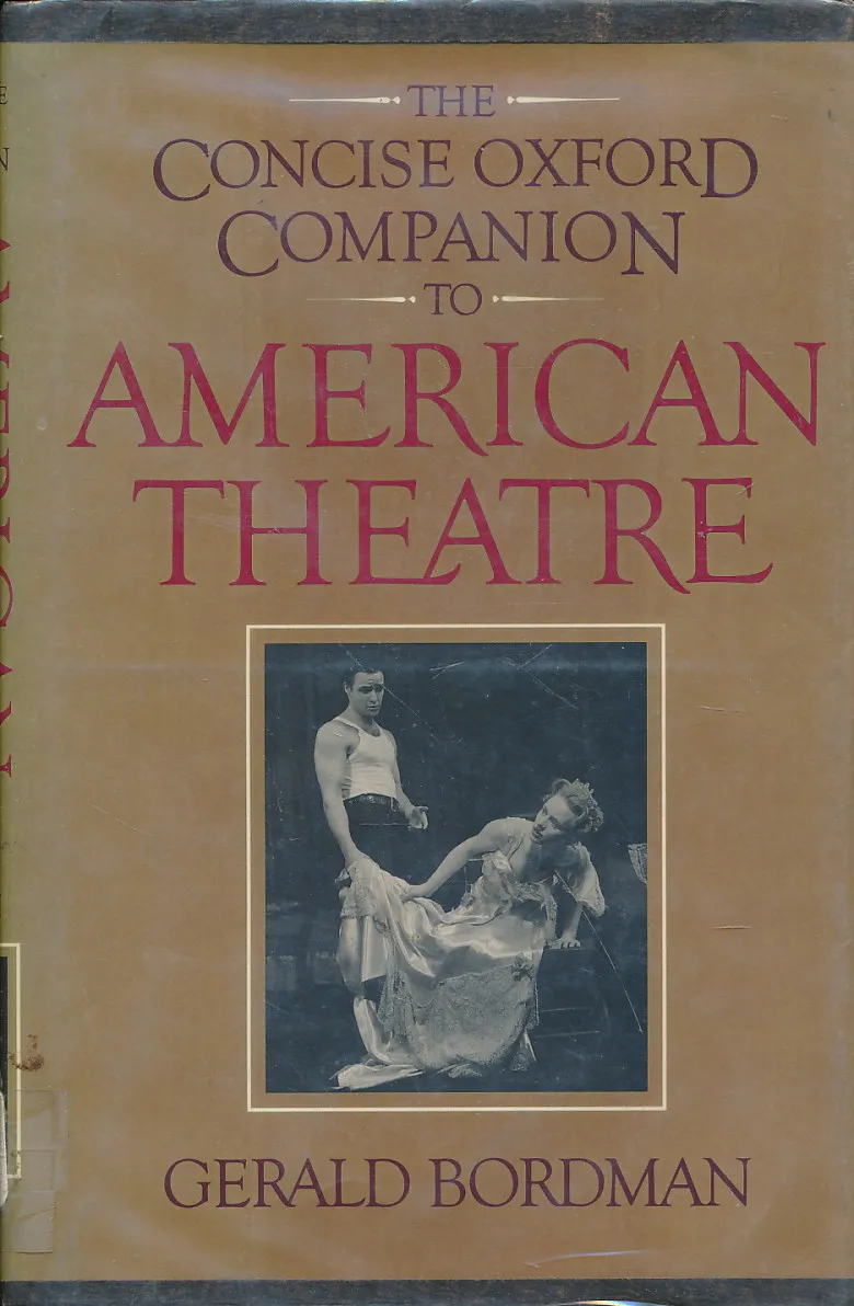 The Concise Oxford Companion to American Theatre