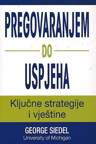 Pregovaranjem do uspjeha