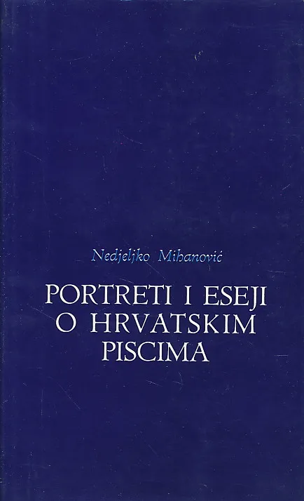 Portreti i eseji o hrvatskim piscima