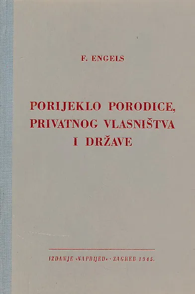 Porijeklo porodice, privatnog vlasništva i države