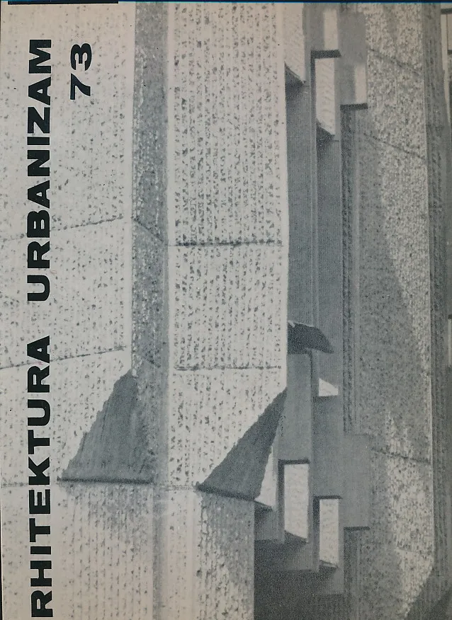 Arhitektura urbanizam 73/1975