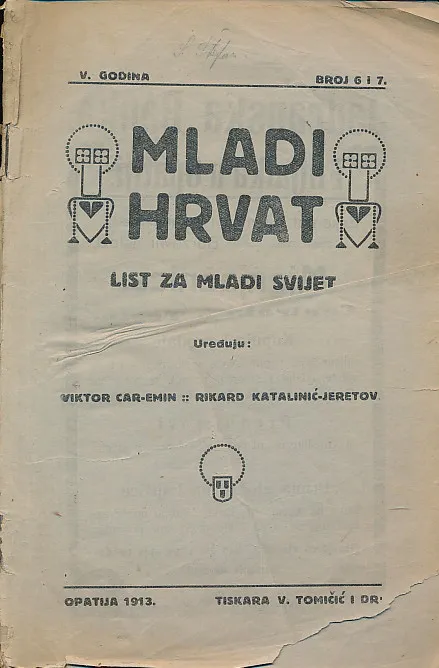 Mladi Hrvat. List za mladi svijet 6-7/1913