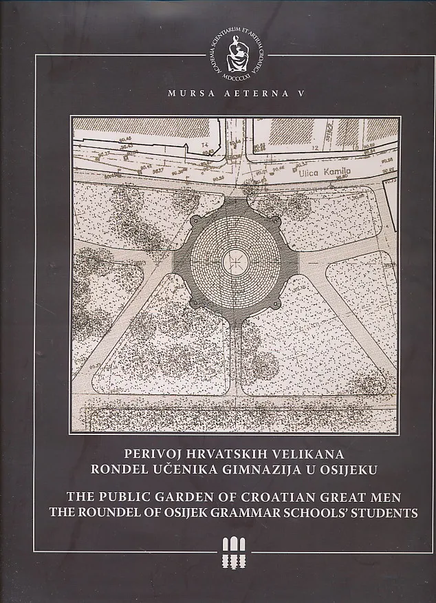 Perivoj hrvatskih velikana. Rondel učenika gimnazija u Osijeku