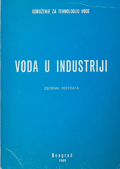 Voda u industriji
