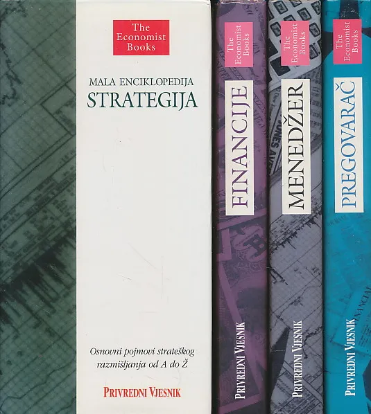 Mala enciklopedija : Strategija; Pregovarač; Menadžer; Financije. (1-4)