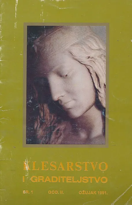 Klesarstvo i graditeljstvo 1/1991.