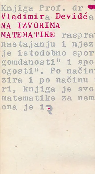 Na izvorima matematike