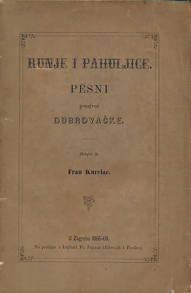 Runje i pahuljice. Pesni ponajveć dubrovačke