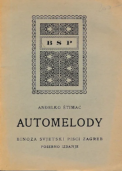 Automelody : dramski report o čeličnoj vrpci u šest slika.