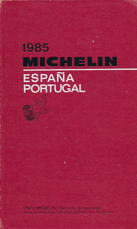 Michelin. Espana. Portugal. 1985.