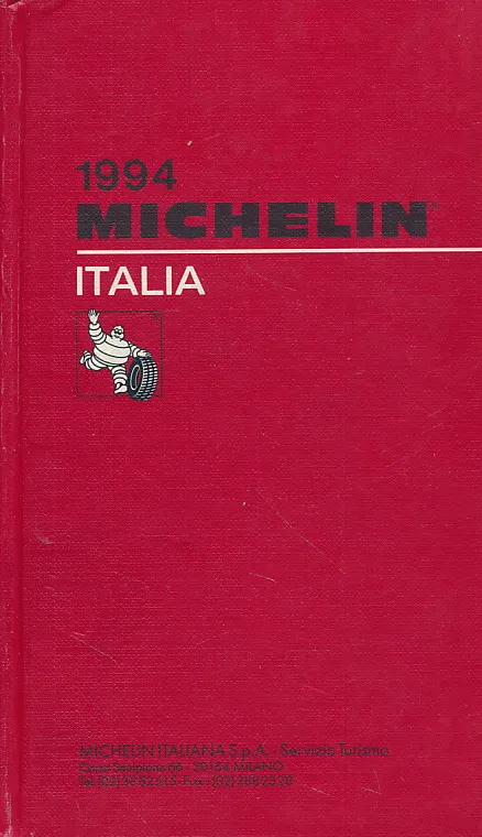 Michelin. Italia. 1994.