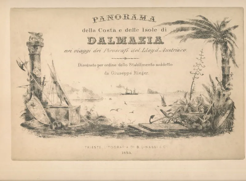 Panorama della Costa e delle Isole di Dalmazia