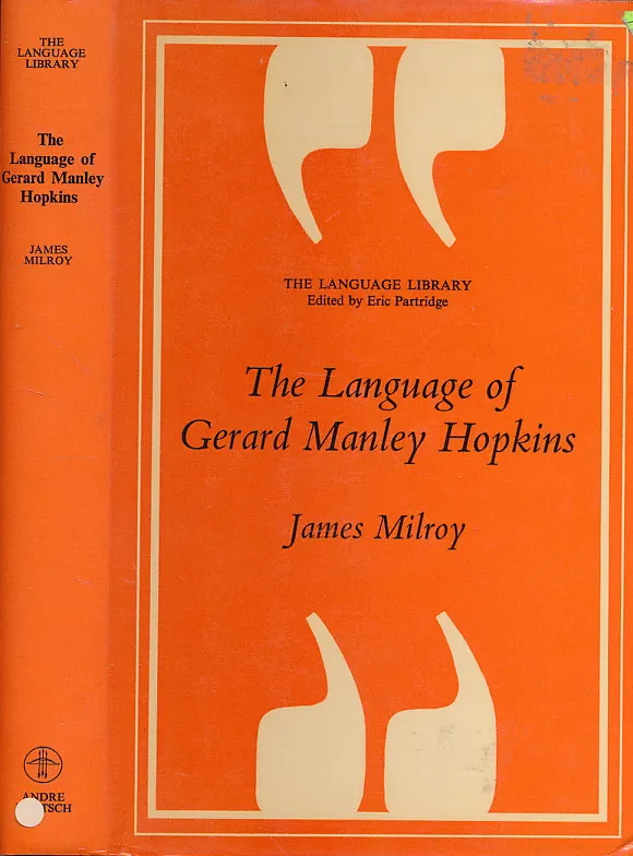 The language of Gerard Manley Hopkins