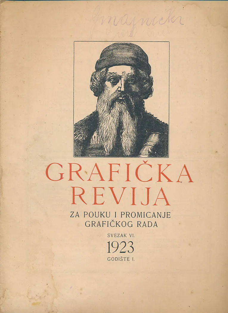 Grafička revija 1/1923