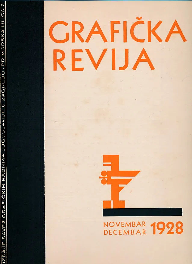 Grafička revija. novembar - decembar 1928