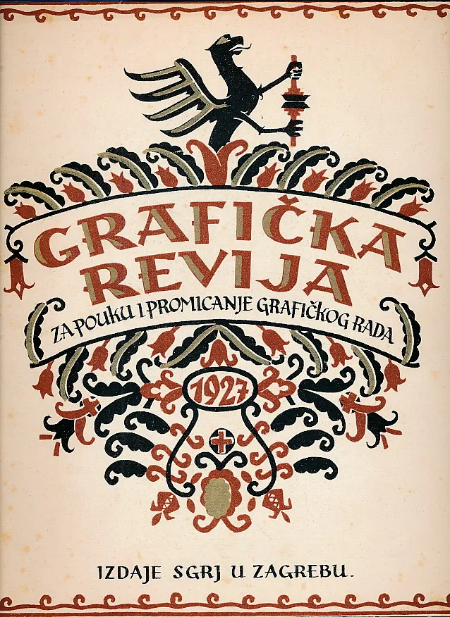 Grafička revija. seprembar - oktobar 1927