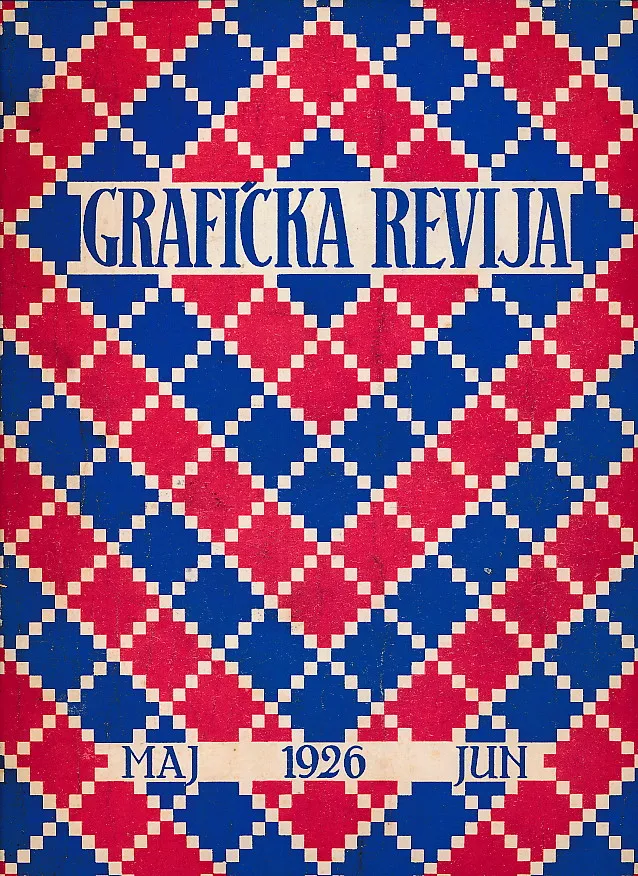 Grafička revija. maj - jun 1926