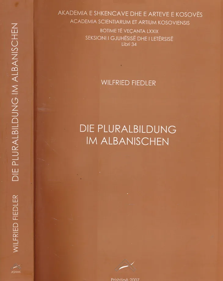 Die Pluralbildung im Albanischen