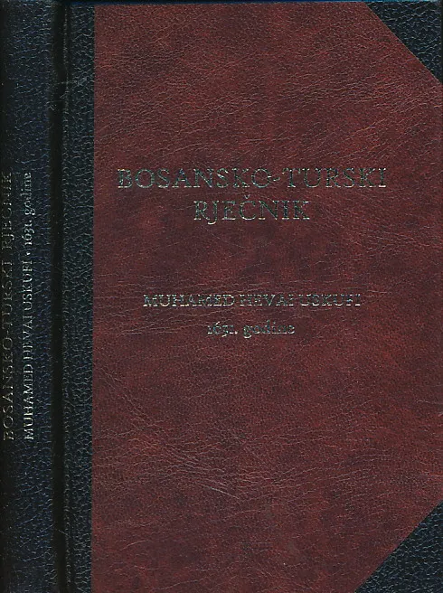 Bosansko-turski rječnik