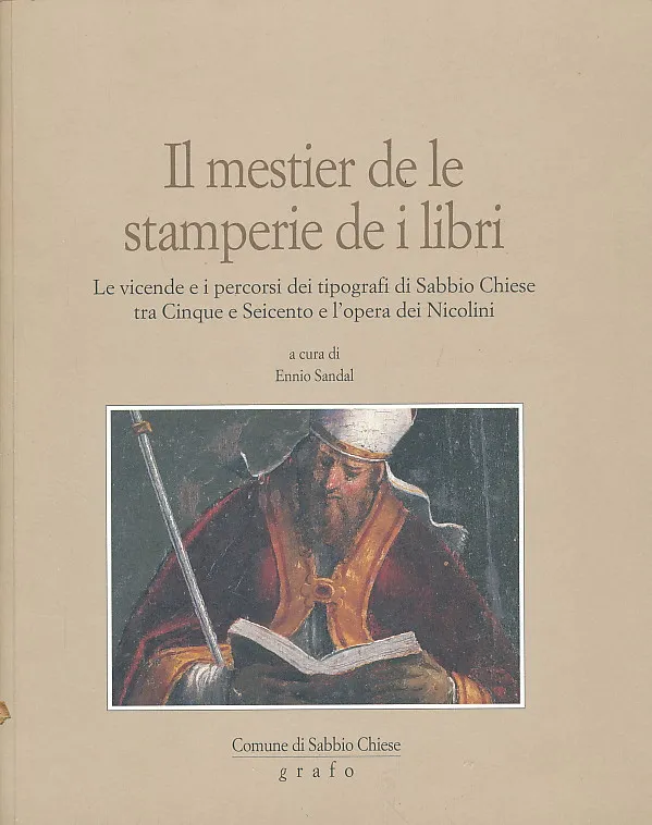 IL MESTIER DE LE STAMPERIE DE I LIBRI