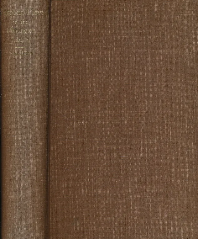 Catalogue of the Larpent Plays in the Huntington Library