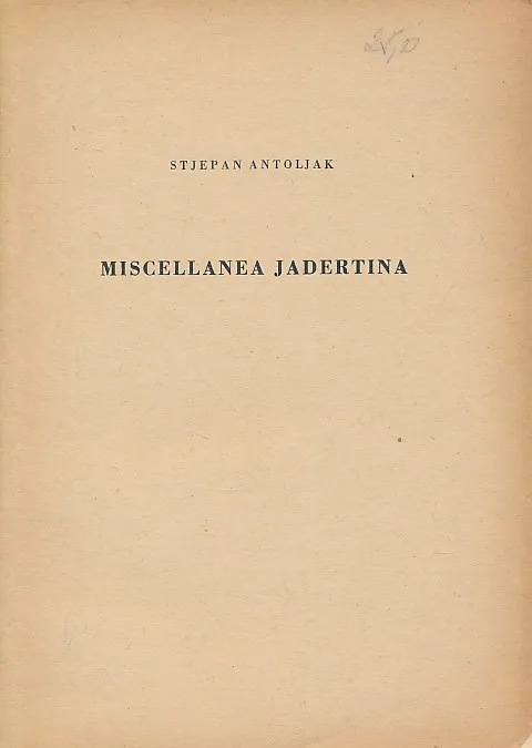 Miscellanea Jadertina