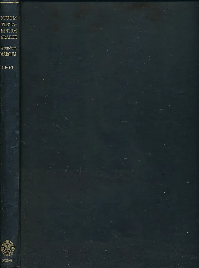 Nouum Testamentum Graece. Secundum Textum Westcotto-Hortianum