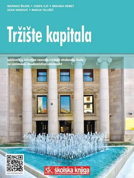 Tržište kapitala udžbenik u četvrtom razredu srednje strukovne škole za zanimanje ekonomistica ekonomist