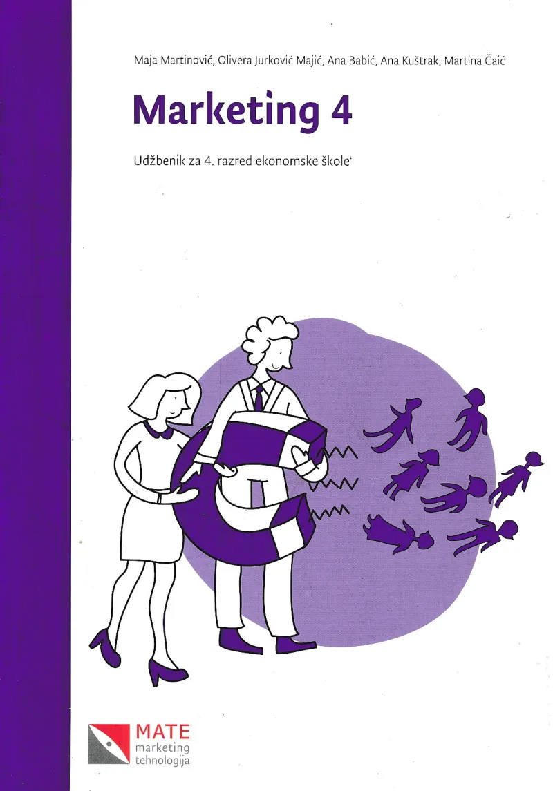 Marketing 4 udžbenik za 4. razred ekonomske škole