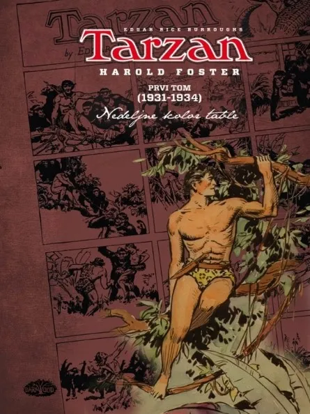 Tarzan Nedeljne kolor table: Prvi tom (1931-1934)