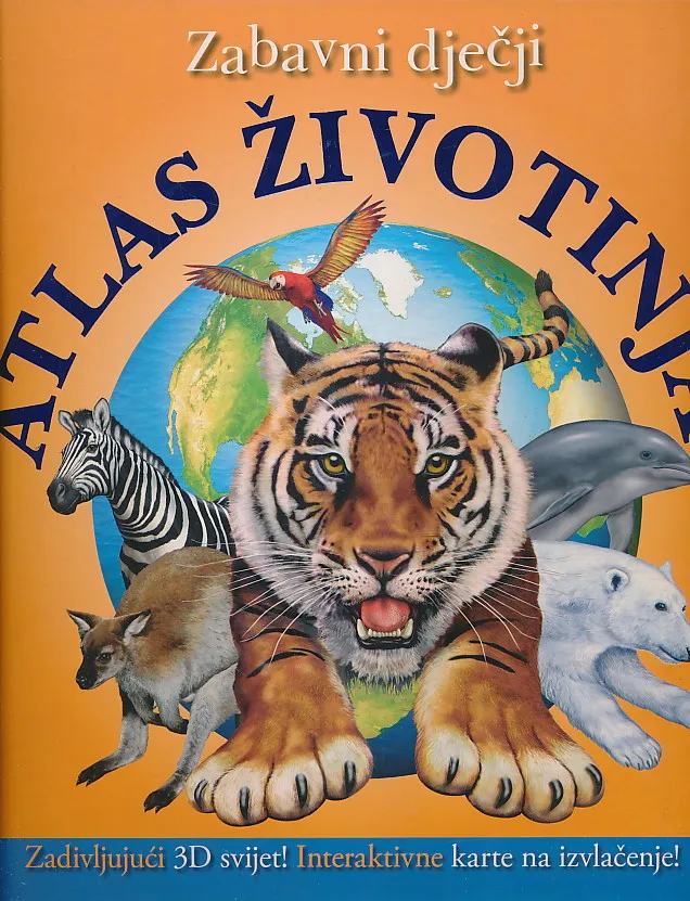 Zabavni dječji atlas životinja