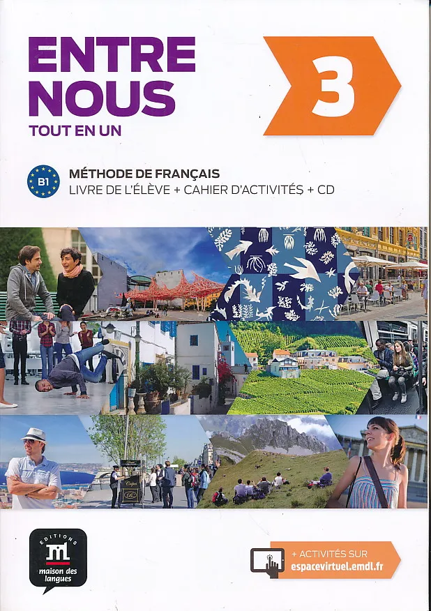 Entre Nous 3 methode de francais udžbenik francuskog jezika