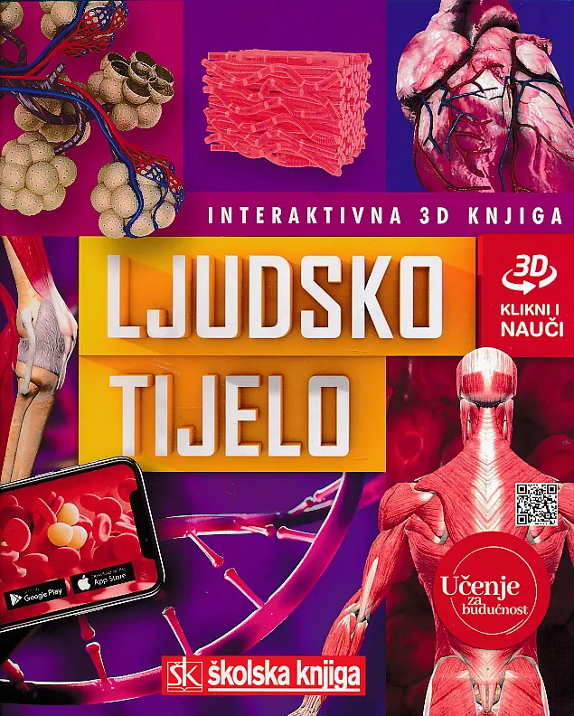 Ljudsko tijelo. Interaktivna 3D knjiga.