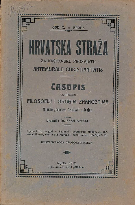Hrvatska straža 6/1912