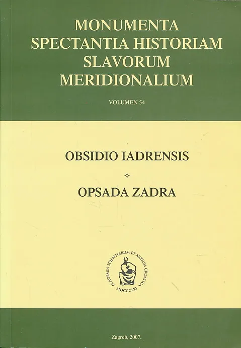 Opsada Zadra = Obsidio Iadrensis