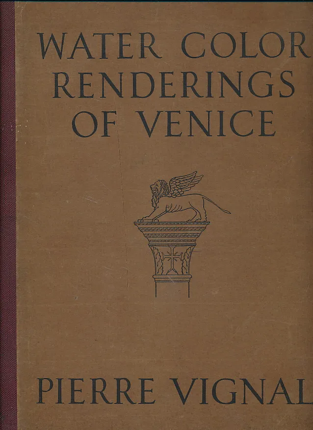 Water Color Renderings of Venice