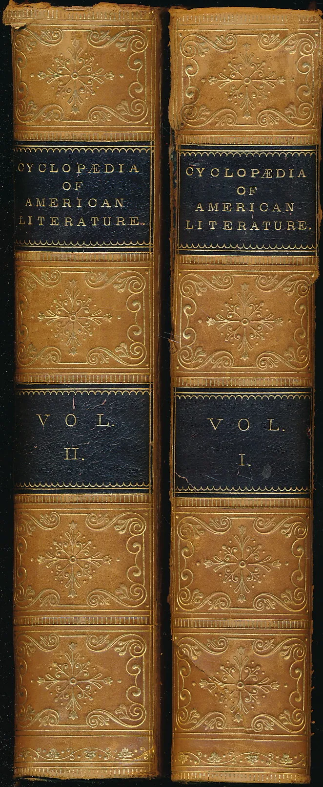 Cyclopaedia of American Literature 1-2