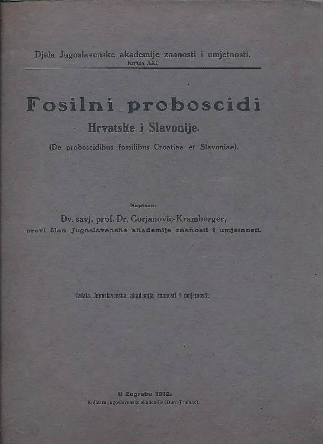 Fosilni proboscidi Hrvatske i Slavonije