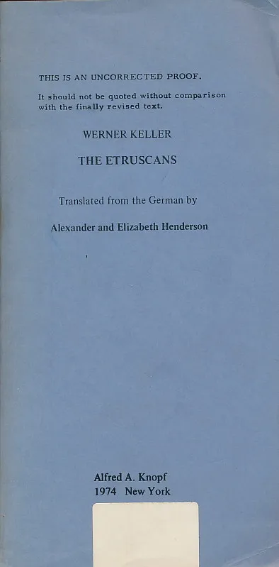 The Etruscans