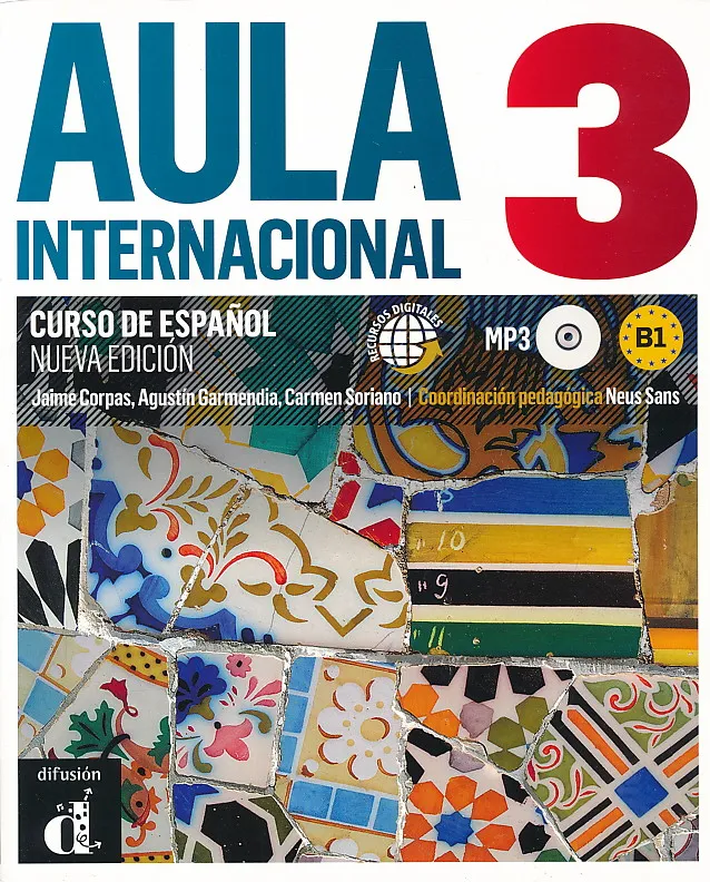 Aula internacional 3 udžbenik za španjolski jezik, 3. i/ili 4. razred gimnazija, prvi i drugi strani jezik (početno i napredno učenje)