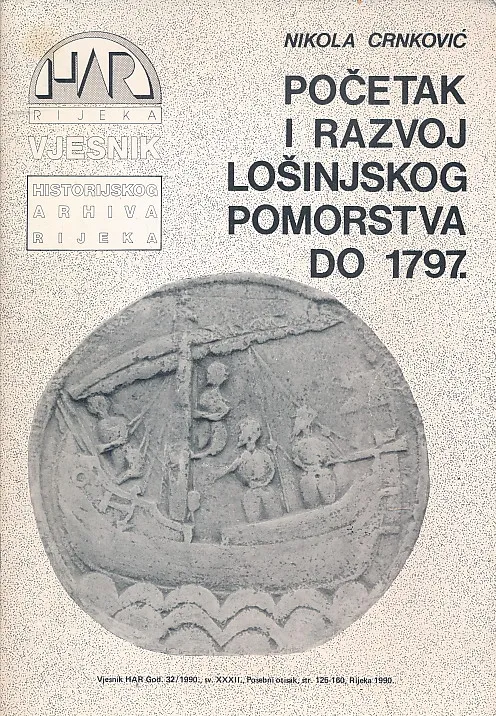 Vjesnik HAR 32 - 1990, sv. XXXII, posebni otisak
